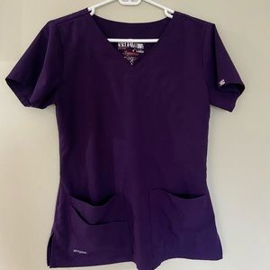 Greys Anatomy Small Scrub Top